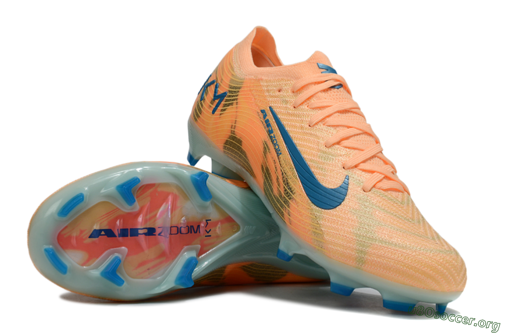 Nike Air Zoom Mercurial Vapor 16 Elite FG Football Boots - Pink/Blue/Yellow 1