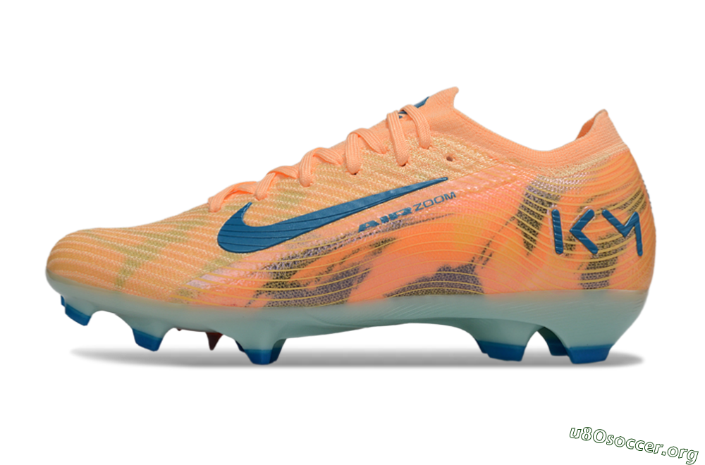 Nike Air Zoom Mercurial Vapor 16 Elite FG Football Boots - Pink/Blue/Yellow 3