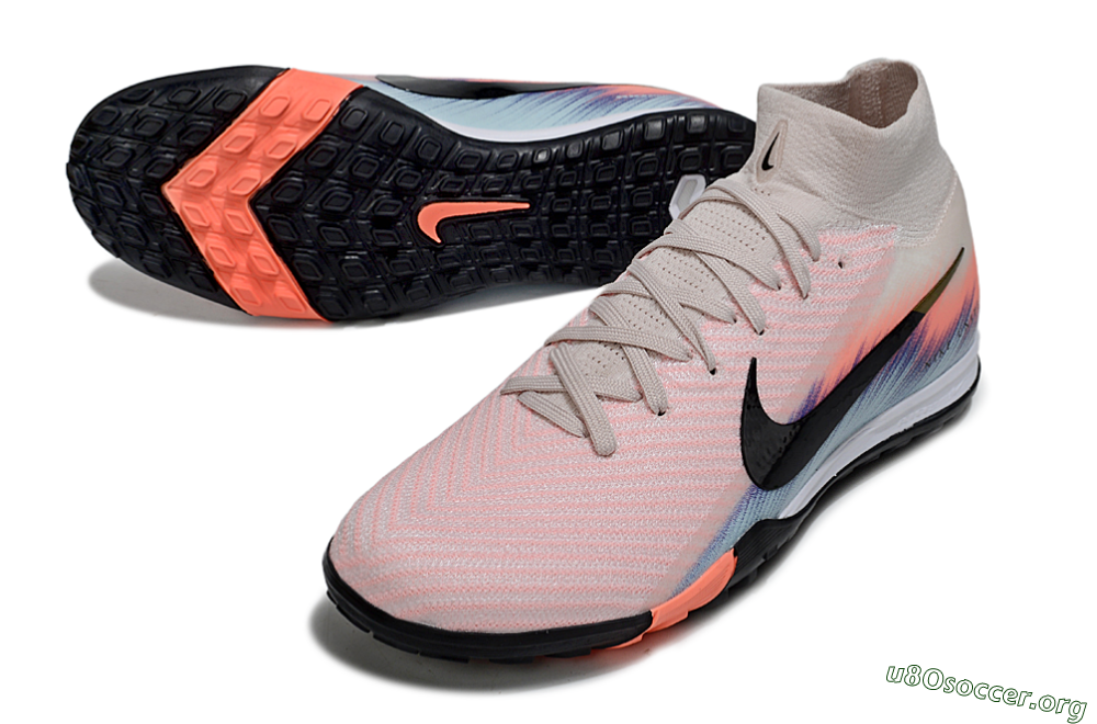 Nike Air Zoom Mercurial Superfly 10 Elite TF Football Shoes - Pink/Black/Gold 0