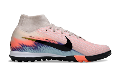 Nike Air Zoom Mercurial Superfly 10 Elite TF Football Shoes - Pink/Black/Gold