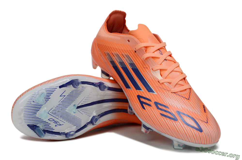 Adidas F50 Elite FG Football Boots - Red/Blue/Silver 4