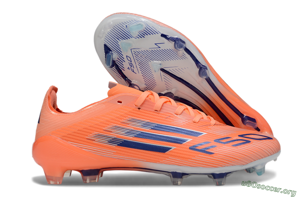 Adidas F50 Elite FG Football Boots - Red/Blue/Silver 2