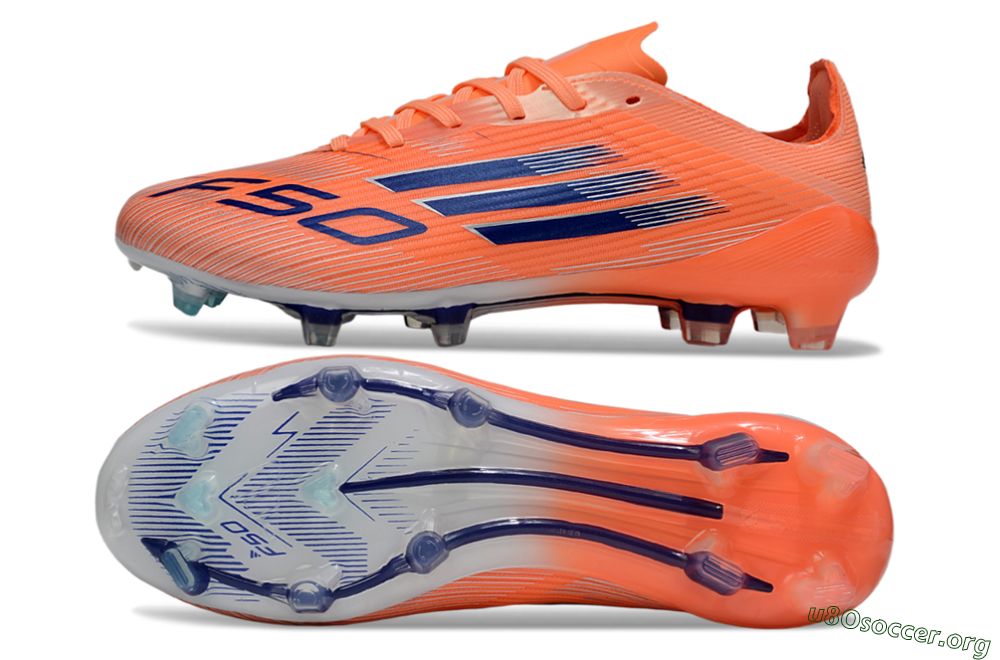 Adidas F50 Elite FG Football Boots - Red/Blue/Silver 1