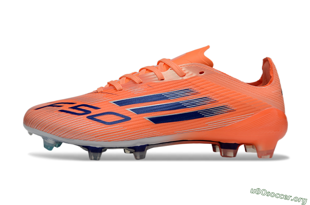 Adidas F50 Elite FG Football Boots - Red/Blue/Silver 3