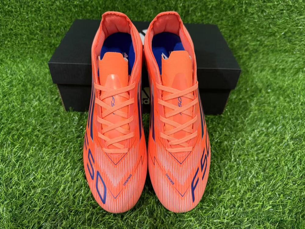 Adidas F50 Elite FG Football Boots - Red/Blue/Silver