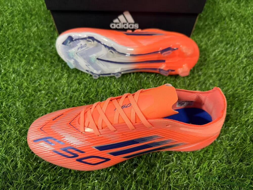 Adidas F50 Elite FG Football Boots - Red/Blue/Silver