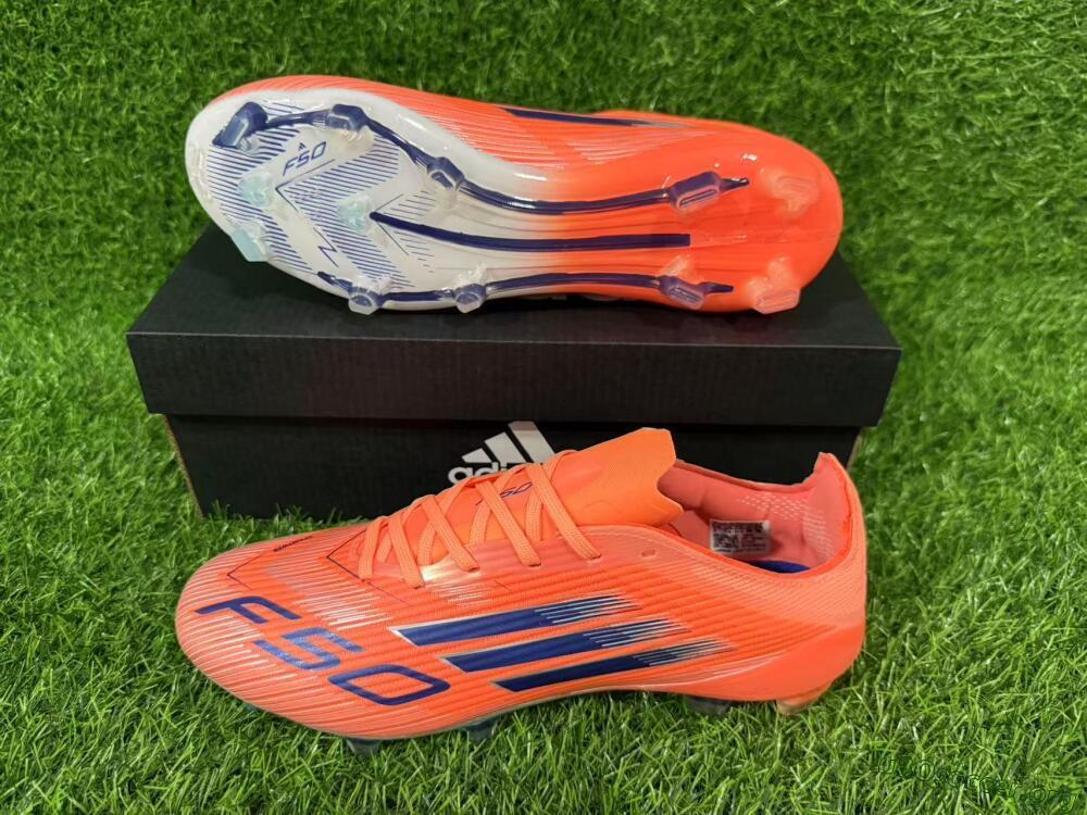 Adidas F50 Elite FG Football Boots - Red/Blue/Silver