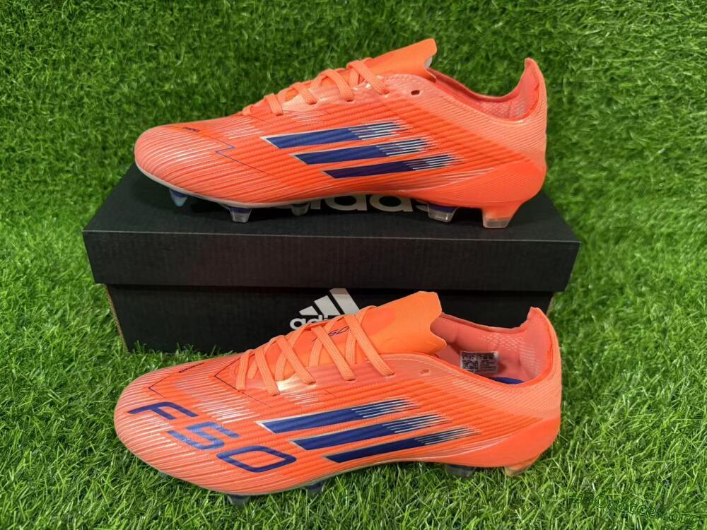 Adidas F50 Elite FG Football Boots - Red/Blue/Silver