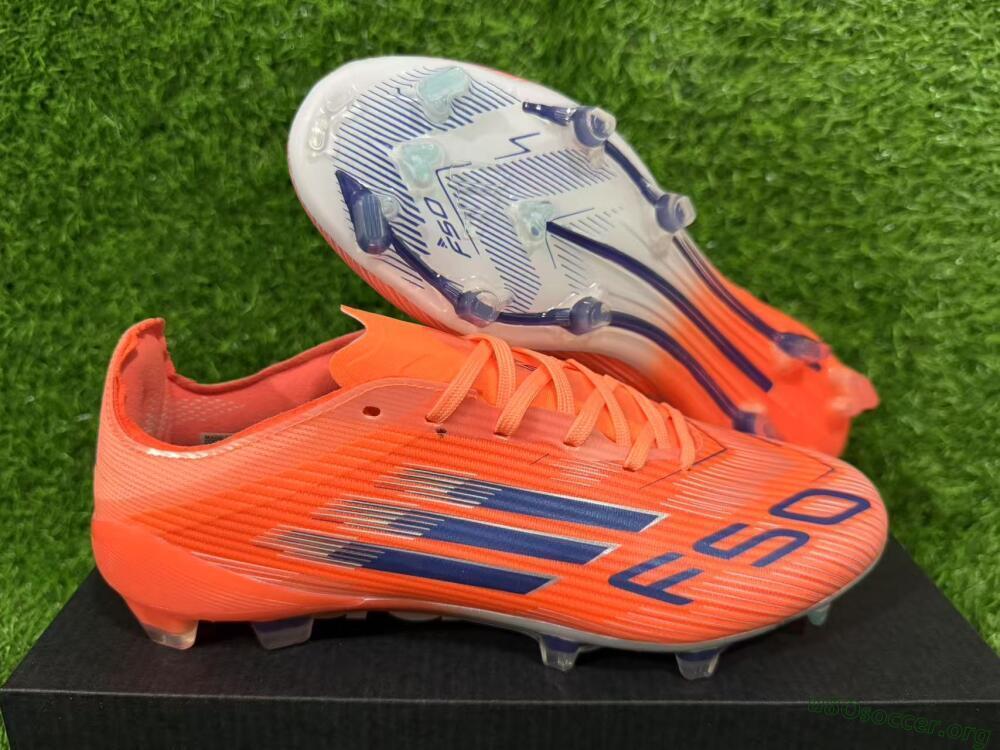 Adidas F50 Elite FG Football Boots - Red/Blue/Silver