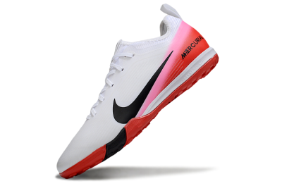 Nike Air Zoom Mercurial Vapor 16 Pro TF Football Shoes - White/Black/Red