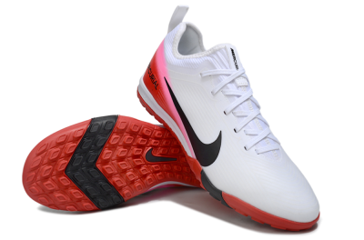 Nike Air Zoom Mercurial Vapor 16 Pro TF Football Shoes - White/Black/Red
