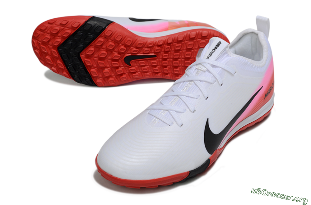 Nike Air Zoom Mercurial Vapor 16 Pro TF Football Shoes - White/Black/Red 0