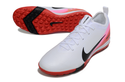 Nike Air Zoom Mercurial Vapor 16 Pro TF Football Shoes - White/Black/Red