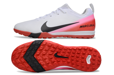 Nike Air Zoom Mercurial Vapor 16 Pro TF Football Shoes - White/Black/Red