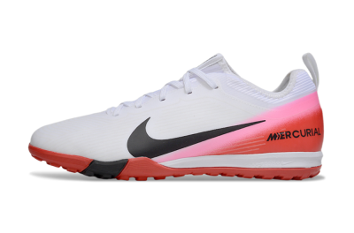 Nike Air Zoom Mercurial Vapor 16 Pro TF Football Shoes - White/Black/Red