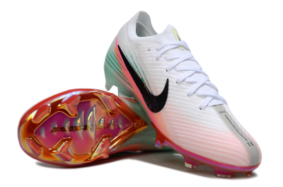 Nike Air Zoom Mercurial Vapor 16 Elite FG Football Boots - White/Black/Pink