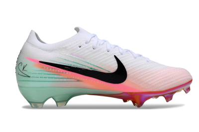 Nike Air Zoom Mercurial Vapor 16 Elite FG Football Boots - White/Black/Pink
