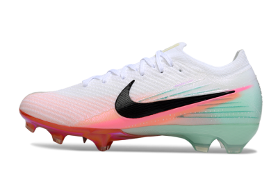 Nike Air Zoom Mercurial Vapor 16 Elite FG Football Boots - White/Black/Pink