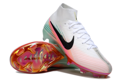 Nike Air Zoom Mercurial Superfly 10 Elite FG Football Boots - White/Pink/Black