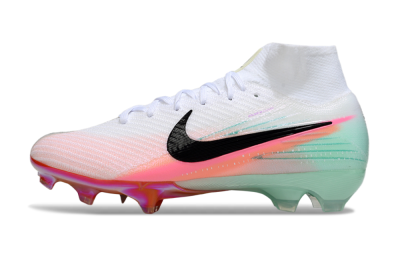 Nike Air Zoom Mercurial Superfly 10 Elite FG Football Boots - White/Pink/Black