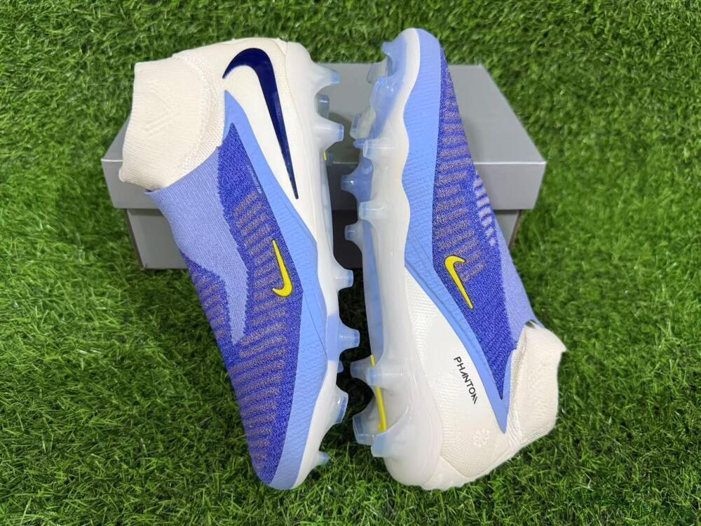 Nike Phantom 6 Elite FG Football Boots - Blue/White/Black