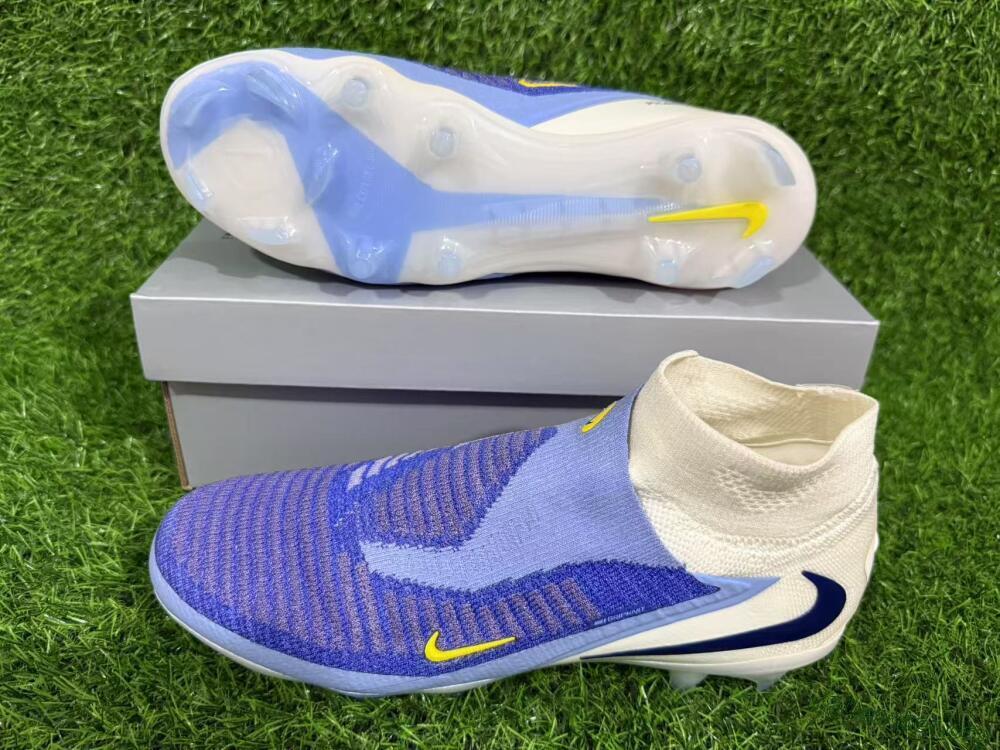 Nike Phantom 6 Elite FG Football Boots - Blue/White/Black