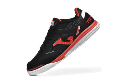 Joma Top Flex IC Football Shoes - Black/Red/White