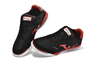 Joma Top Flex IC Football Shoes - Black/Red/White