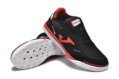 Joma Top Flex IC Football Shoes - Black/Red/White