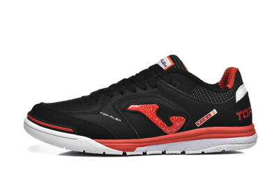 Joma Top Flex IC Football Shoes - Black/Red/White