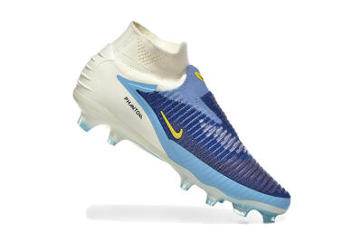 Nike Phantom 6 Elite FG Football Boots - Blue/White/Black