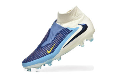Nike Phantom 6 Elite FG Football Boots - Blue/White/Black