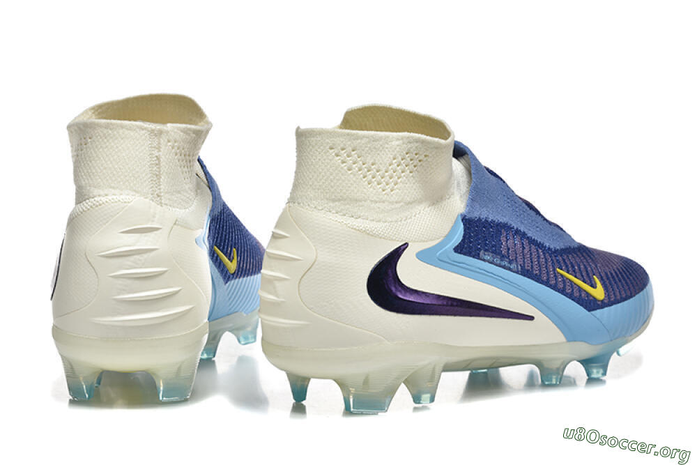 Nike Phantom 6 Elite FG Football Boots - Blue/White/Black 9