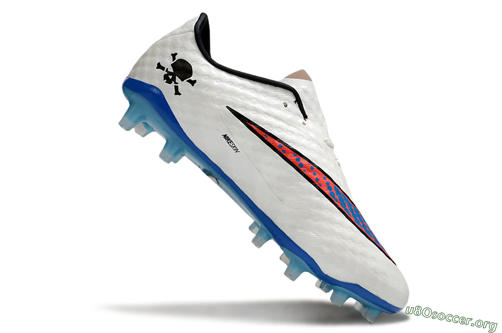 Nike Hypervenom Phantom FG Football Boots - White/Red/Blue 4