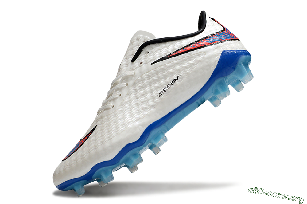 Nike Hypervenom Phantom FG Football Boots - White/Red/Blue 5