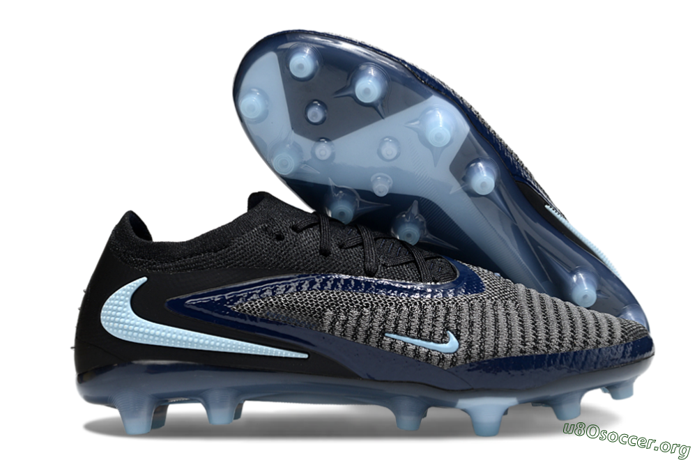 Nike Phantom 6 Elite Low FG Football Boots - Black/Jade 2