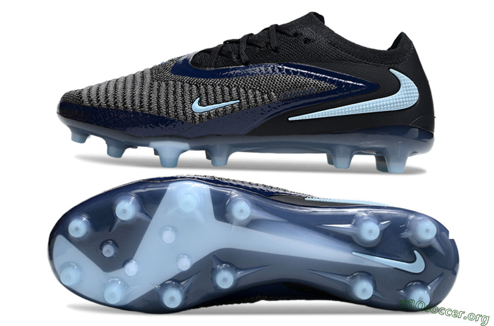Nike Phantom 6 Elite Low FG Football Boots - Black/Jade 1