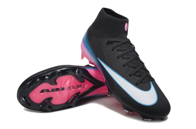 Nike Air Zoom Mercurial Superfly 10 Elite SG Football Boots - Black/White/Pink