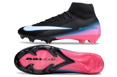 Nike Air Zoom Mercurial Superfly 10 Elite SG Football Boots - Black/White/Pink