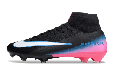Nike Air Zoom Mercurial Superfly 10 Elite SG Football Boots - Black/White/Pink