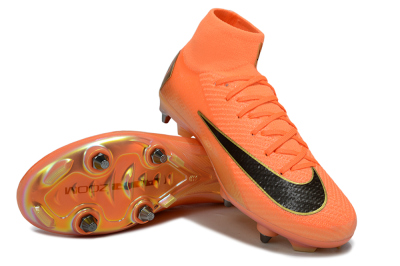 Nike Air Zoom Mercurial Superfly 10 Elite SG Football Boots - Red/Black/Gold