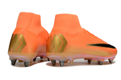 Nike Air Zoom Mercurial Superfly 10 Elite SG Football Boots - Red/Black/Gold