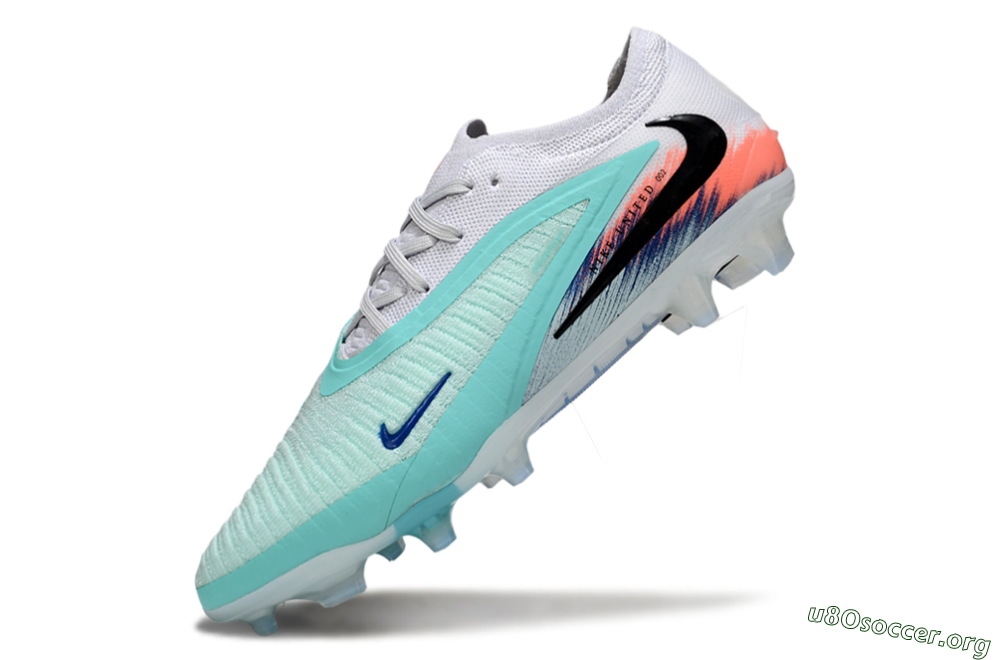 Nike Phantom 6 Elite Low FG Football Boots - Jade/Black/White 5