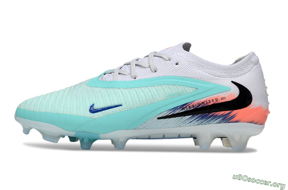 Nike Phantom 6 Elite Low FG Football Boots - Jade/Black/White 3