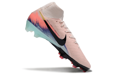 Nike Air Zoom Mercurial Superfly 10 Elite FG Football Boots - Pink/Black/Gold