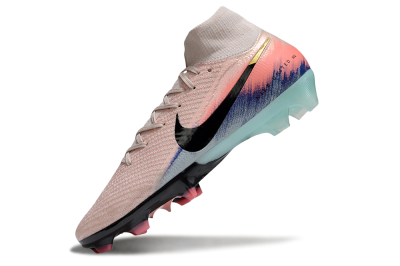 Nike Air Zoom Mercurial Superfly 10 Elite FG Football Boots - Pink/Black/Gold