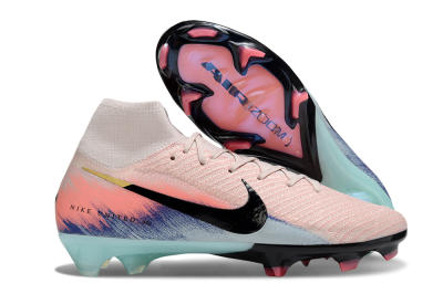 Nike Air Zoom Mercurial Superfly 10 Elite FG Football Boots - Pink/Black/Gold
