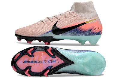 Nike Air Zoom Mercurial Superfly 10 Elite FG Football Boots - Pink/Black/Gold