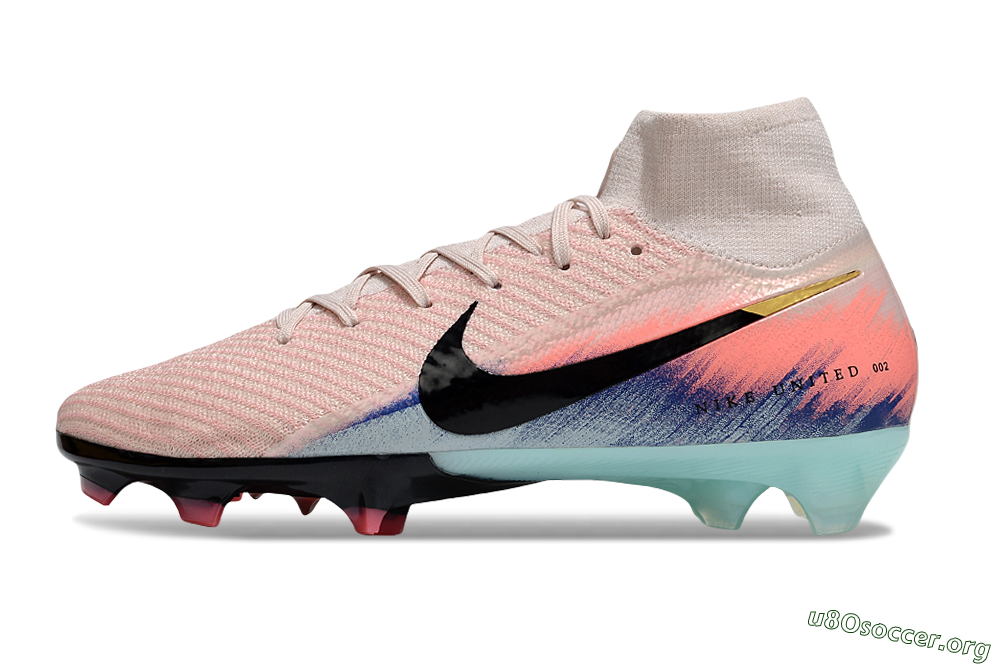 Nike Air Zoom Mercurial Superfly 10 Elite FG Football Boots - Pink/Black/Gold 3