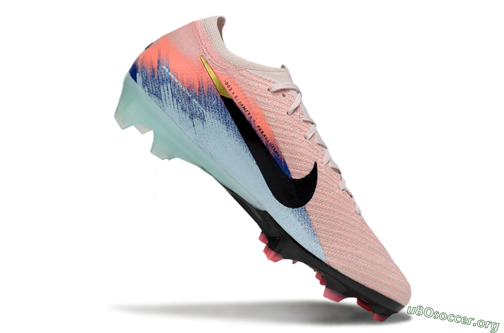 Nike Air Zoom Mercurial Vapor 16 Elite FG Football Boots - Pink/Black/Jade 4